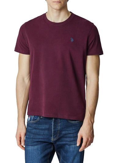 U.S. Polo Assn. T-shirt Uomo Mick Us40154003 0000398 Bordeaux