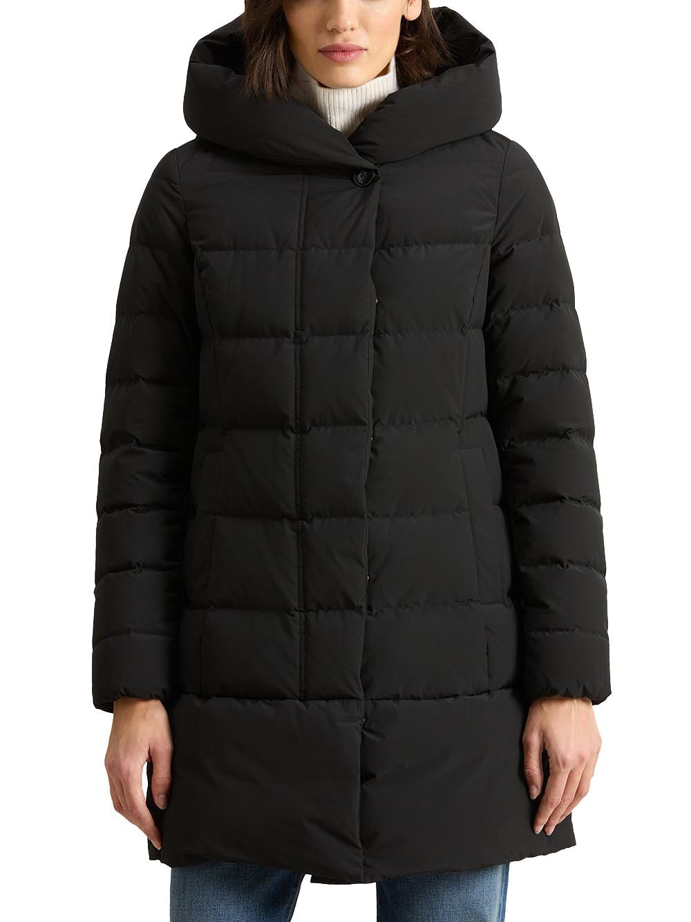 Woolrich Giubbino Donna Cfwwou0685frut3128 Nero