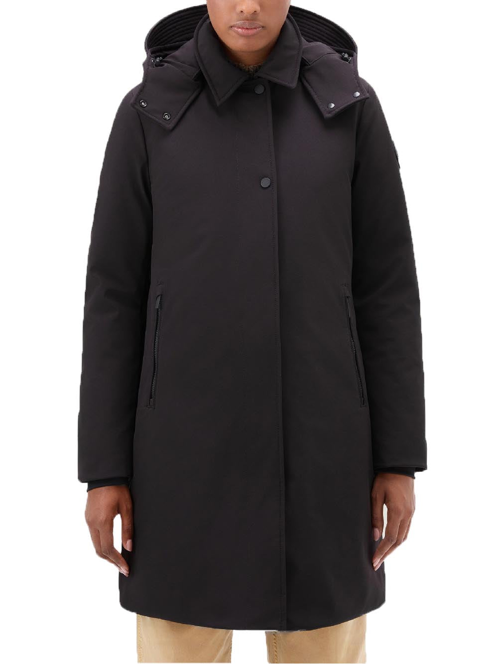 Woolrich Giubbino Donna Cfwwou0890frut3496 Nero