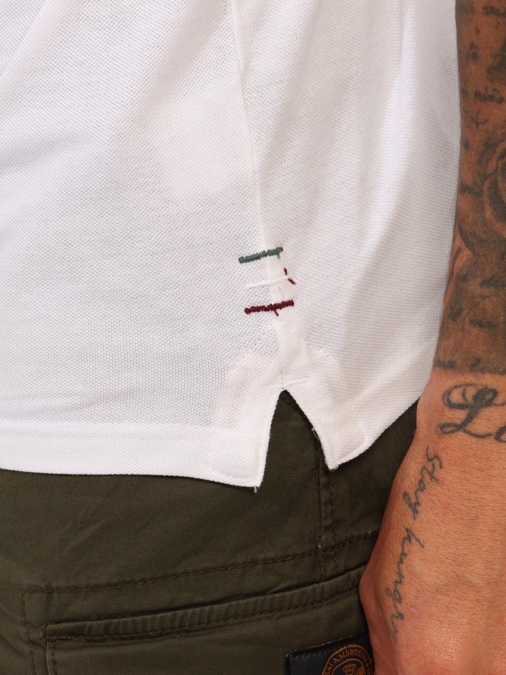 AERONAUTICA ITALIANA Polo Uomo Are5pl035803u Bianco