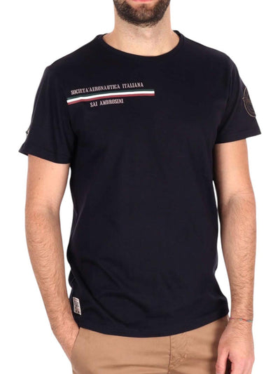 AERONAUTICA ITALIANA T-shirt Uomo Are5ts010390u Blu