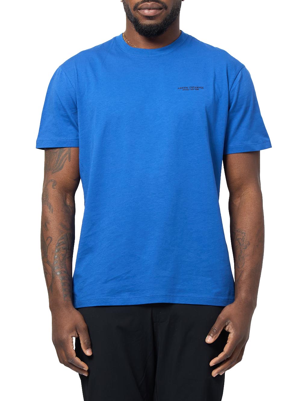 Armani Exchange T-shirt Uomo 8nzt91 Z8h4z Bluette