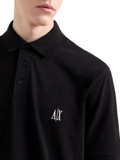 Armani Exchange Polo Uomo Xm000367 Af13022 Nero