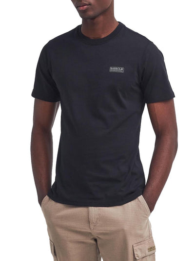 Barbour International T-shirt Uomo Mts0141 Small Logo T-Shirt Nero