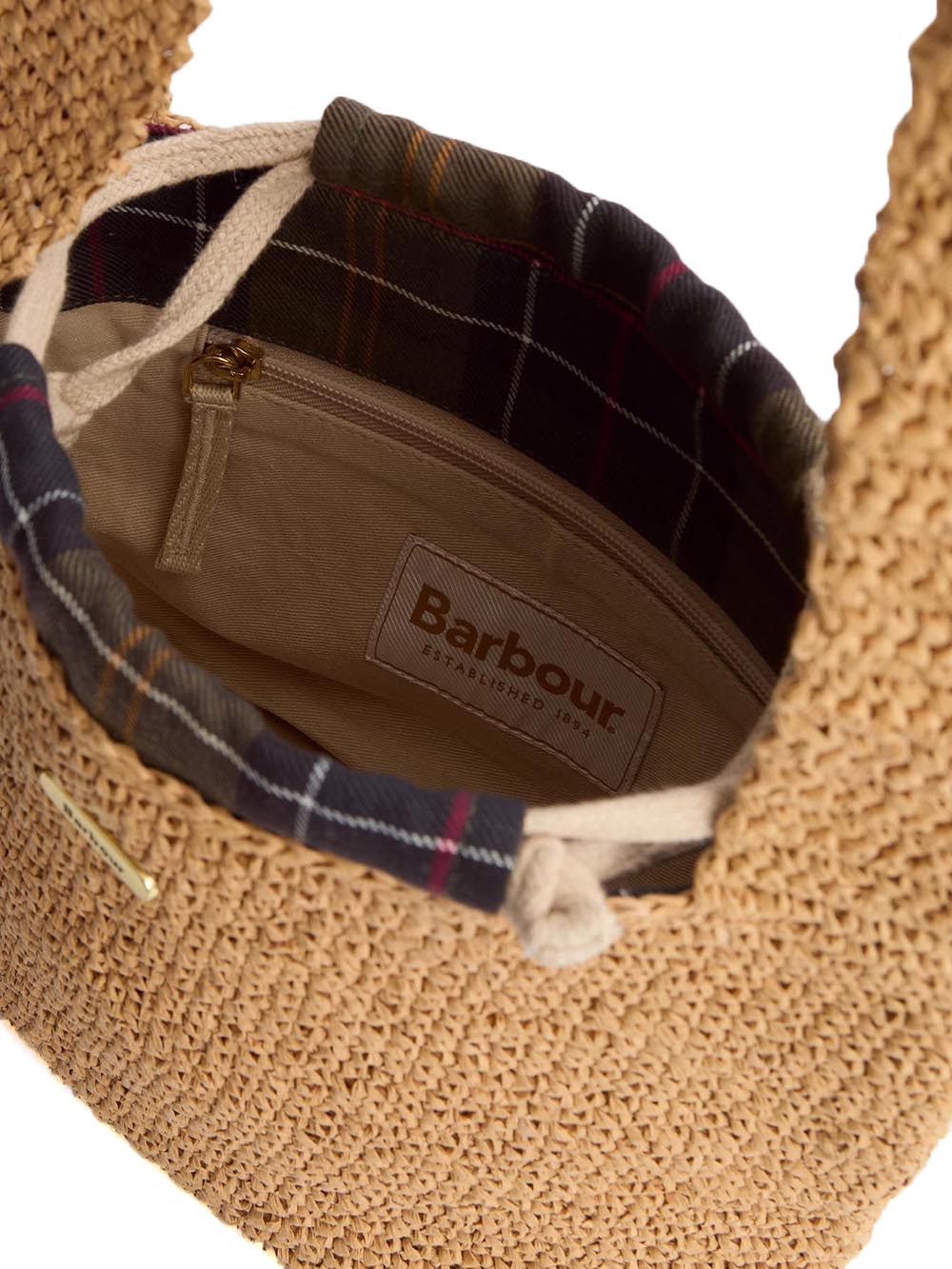 Barbour Borsa a Mano Donna Lba0466 Lily Soft Tote Bag Beige