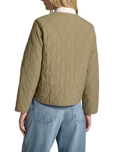 Barbour Giubbino Donna Lqu1817 Monroe Quilt Verde kaki