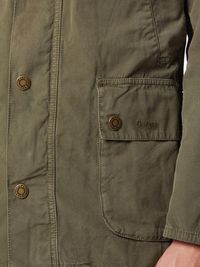 Barbour Giubbino Uomo Mca0792 Ashby Casual Verde oliva