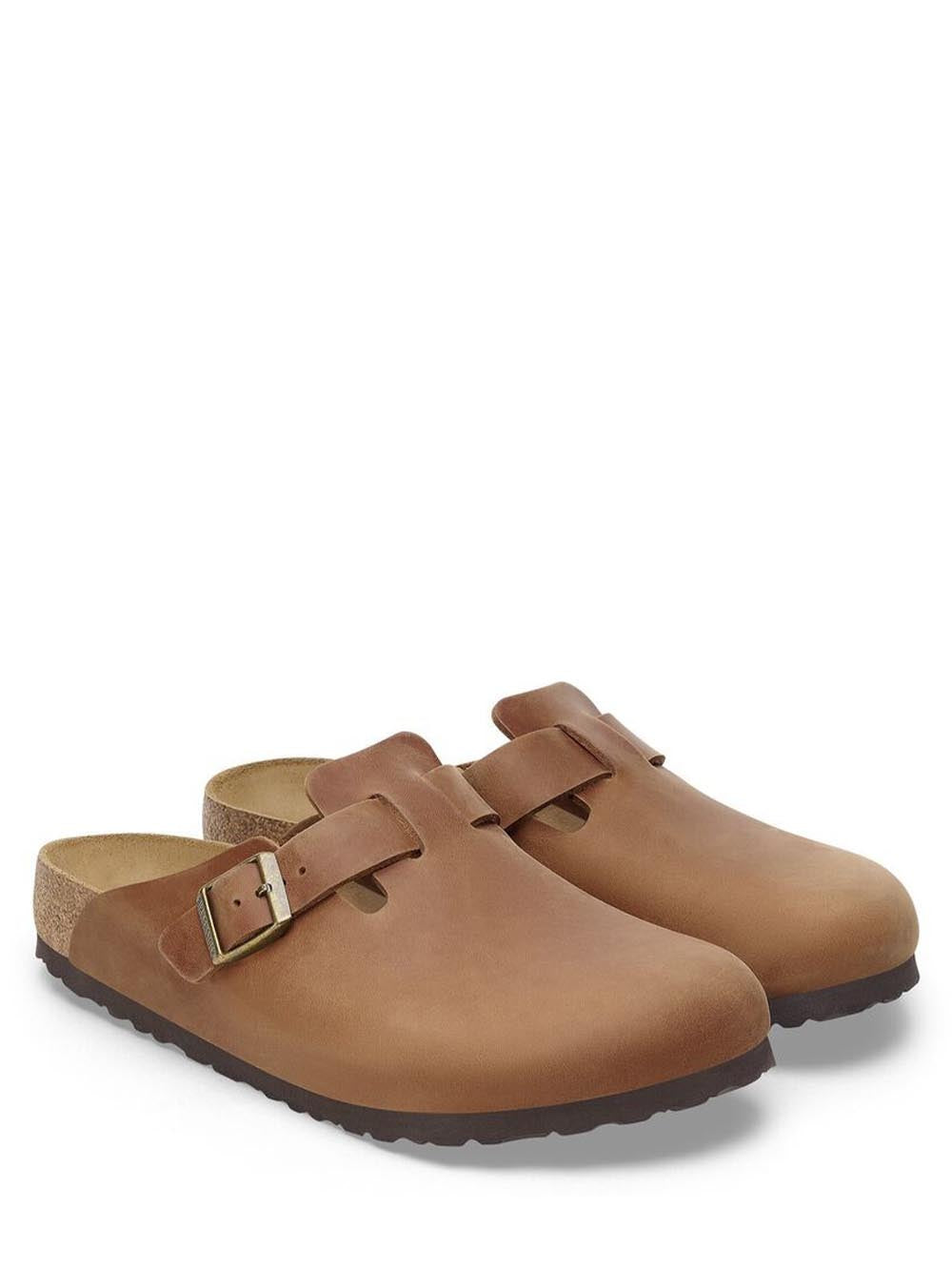 Birkenstock Sabot Unisex Boston Bs 1028310 Cognac