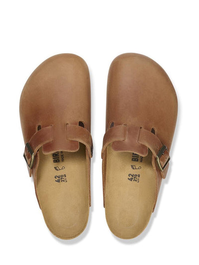 Birkenstock Sabot Unisex Boston Bs 1028310 Cognac