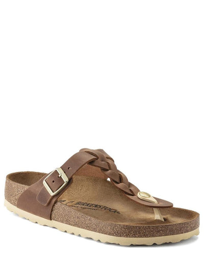 Birkenstock Sandalo Donna Gizeh Braided 1021355 Cognac