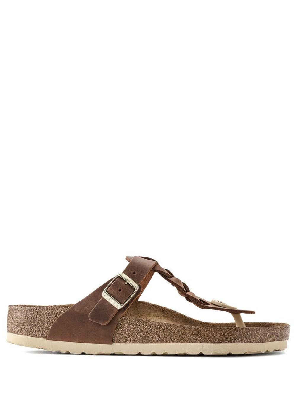 Birkenstock Sandalo Donna Gizeh Braided 1021355 Cognac