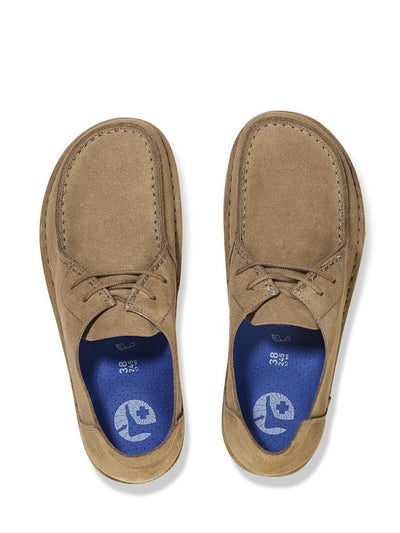 Birkenstock Mocassini Uomo Utti Lace S 1027321 Sabbia