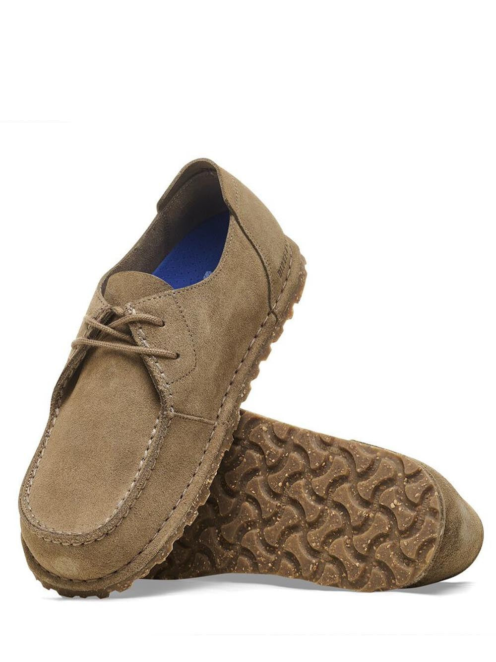 Birkenstock Mocassini Uomo Utti Lace S 1027321 Sabbia