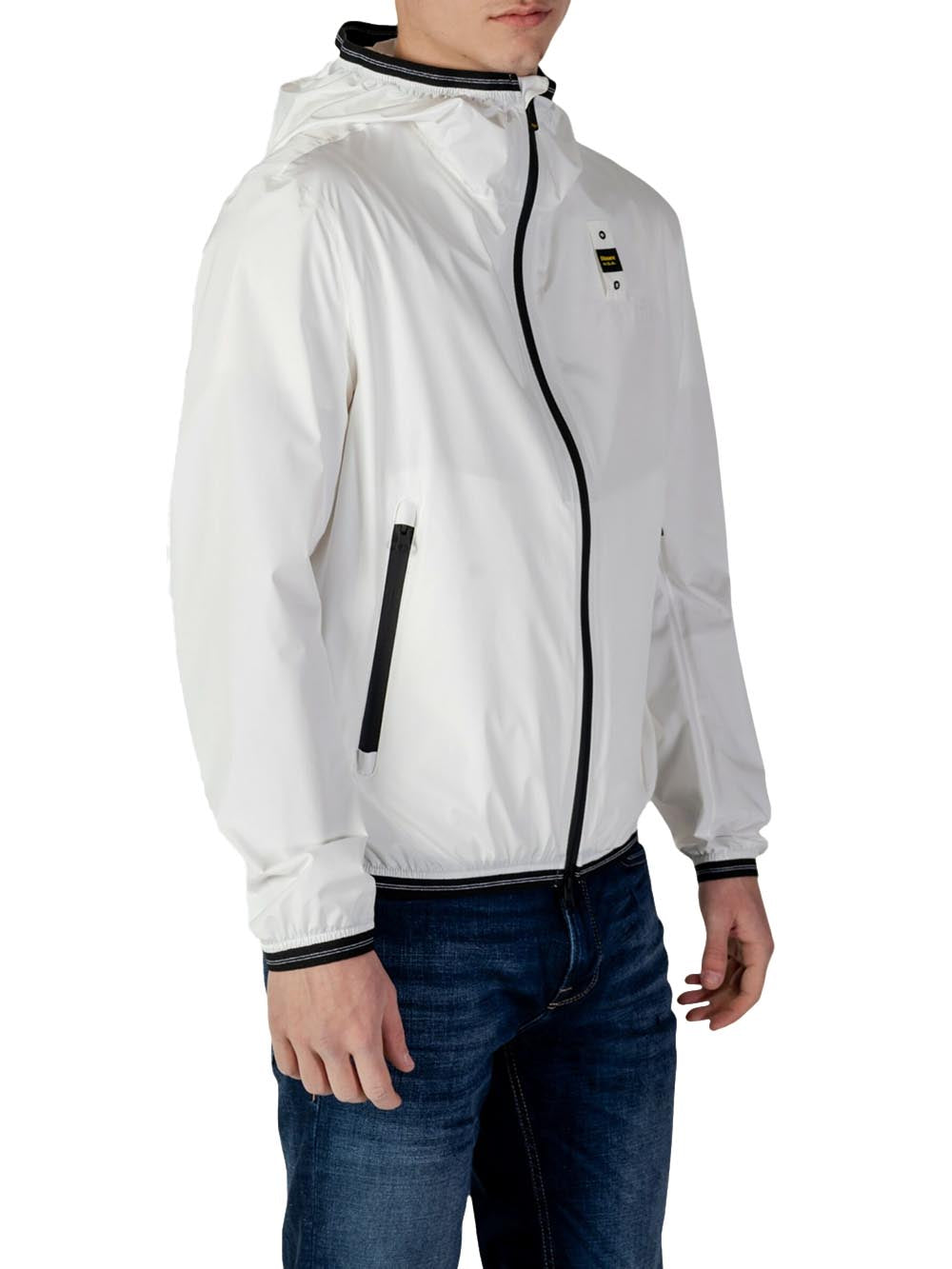 Blauer Giubbino Uomo 25sbluc11541 007110 Farrin Bianco