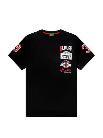 Blauer T-shirt Uomo 25sbluh02150 007100 Judson Nero