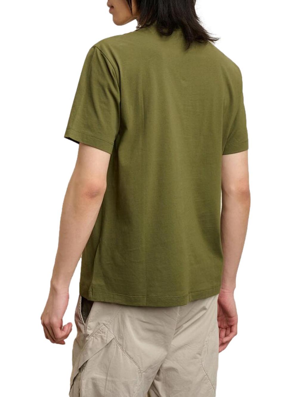 Blauer T-shirt Uomo 25sbluh02191 004547 Bourne Verde militare