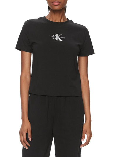 Calvin Klein T-shirt Donna J20j223113 Nero
