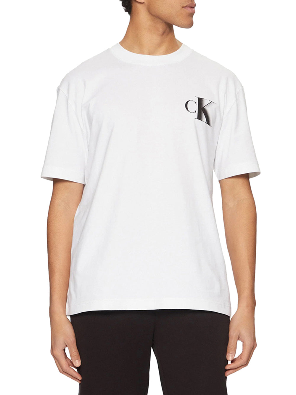 Calvin Klein T-shirt Uomo J30j327475 Bianco