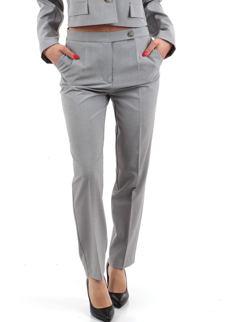 CHORAL Pantalone Donna Pa111fr Grigio