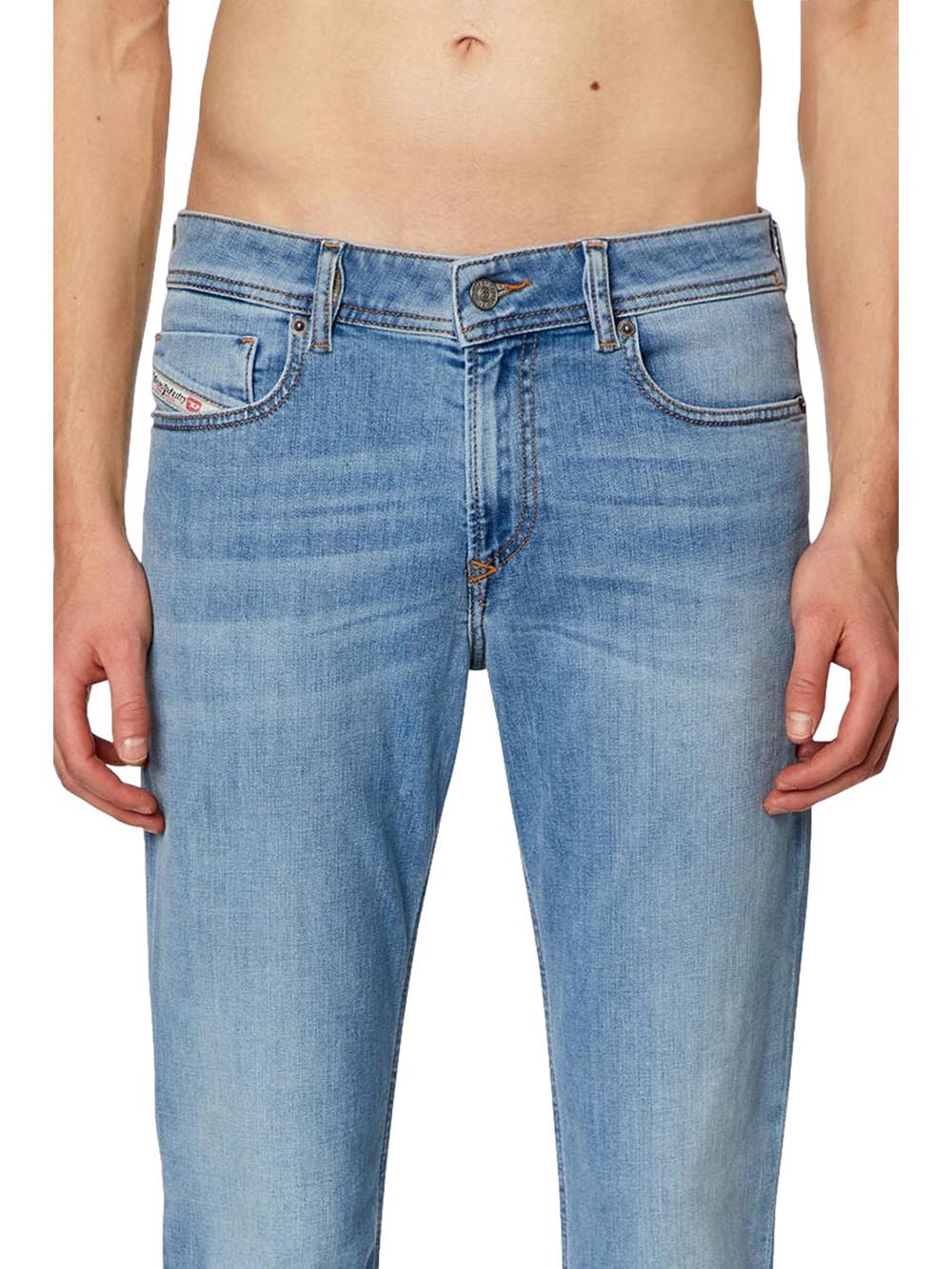 Diesel Jeans Uomo Sleenker A03595 Chiaro