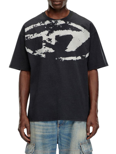 Diesel T-shirt Uomo T-Boxt N14 A13049 Nero