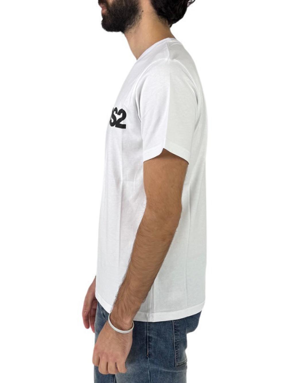 Ds2 T-shirt Uomo Ss25264 Bianco