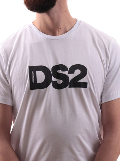 Ds2 T-shirt Uomo Ss25292 Bianco