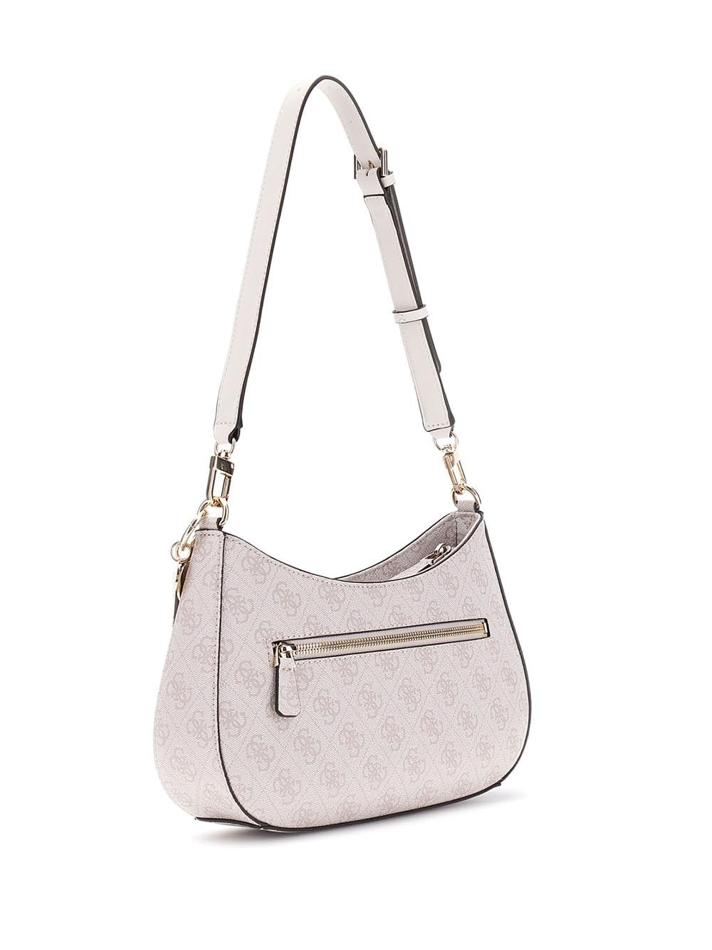 Guess Borsa a Spalla Donna Hwbd78 79180 Noelle Panna