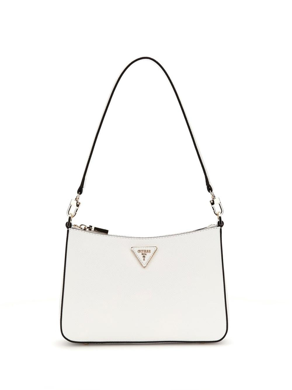 Guess Borsa a Spalla Donna Hwezg9 52317 Eco Jazlynn Bianco