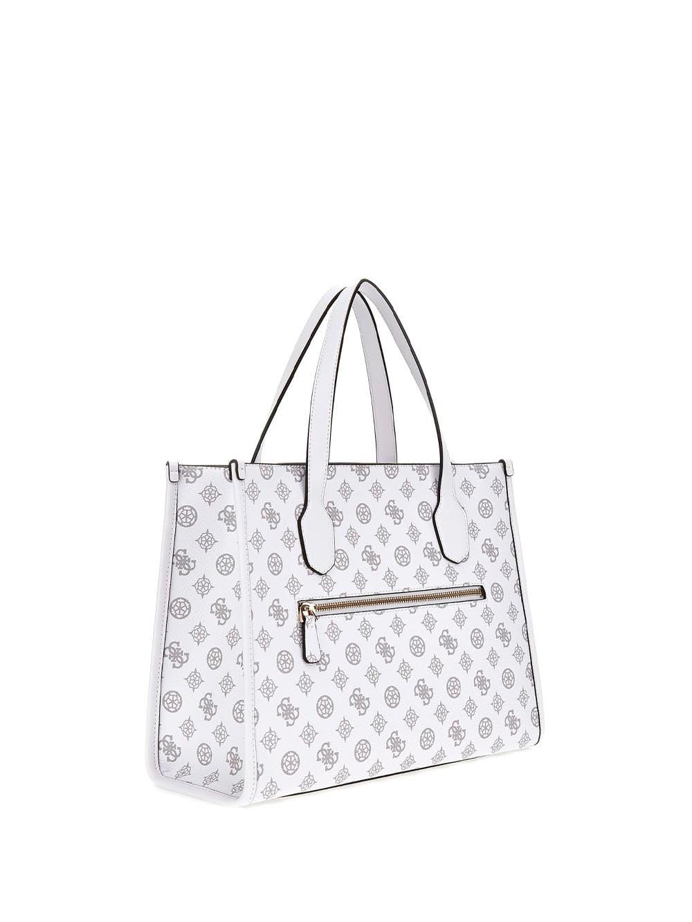 Guess Borsa a Mano Donna Hwpm86 65220 Silvana Bianco