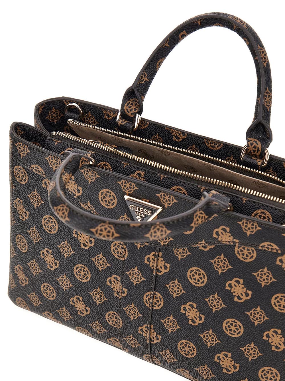 Guess Borsa a Mano Donna Hwpm95 21060 Dorys Luxury Marrone