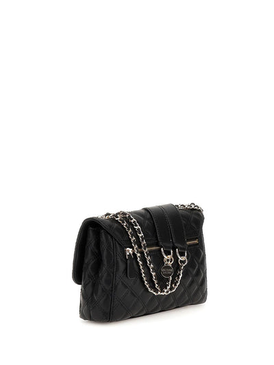 Guess Borsa a Tracolla Donna Hwqg87 48200 Giully Nero