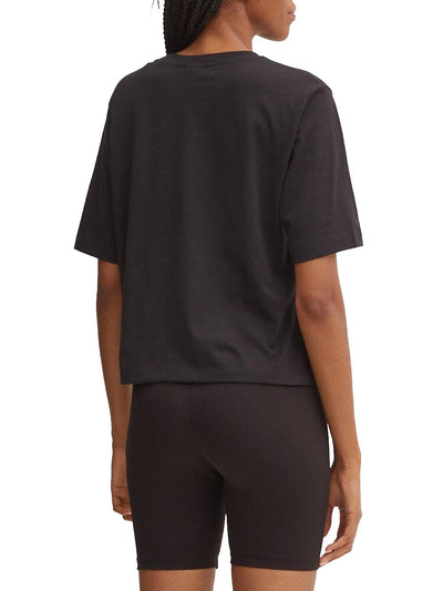 Guess T-shirt Donna V4bi21 I3z14 Colette Boxy Nero
