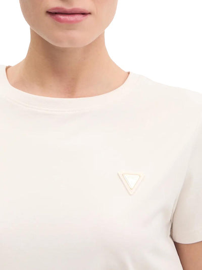 Guess T-shirt Donna V4yi09 J1314 Colette Avorio