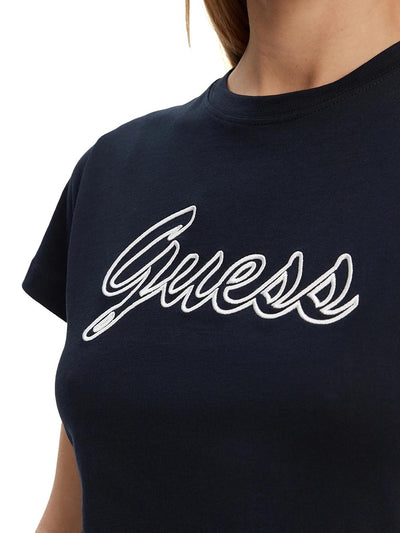 Guess T-shirt Donna V5gi02 K9rm1 Active Blu