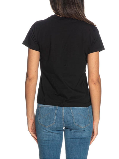 Guess T-shirt Donna V5ri08 J1314 Julia Nero