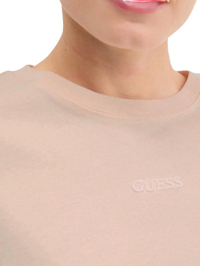 Guess T-shirt Donna V5ri14 Kcoi1 Gelsey Rosa cipria