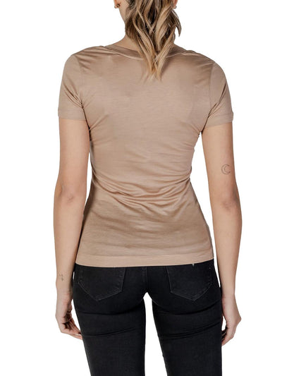 Guess T-shirt Donna W5gp31 Kcsx2 Beige