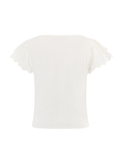 Guess T-shirt Donna W5gp56 Kcv52 Dahlia Bianco