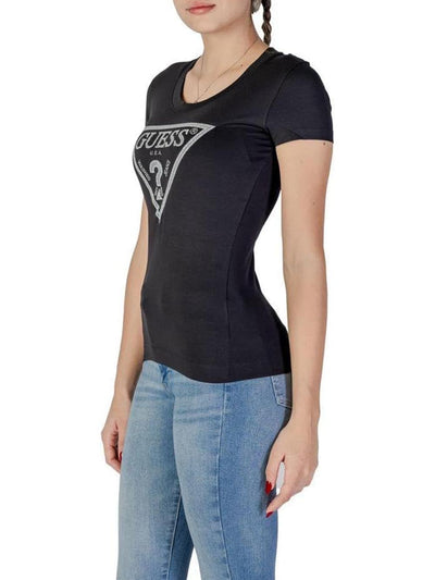 Guess T-shirt Donna W5ri11 J1314 Nero