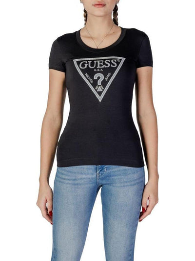 Guess T-shirt Donna W5ri11 J1314 Nero