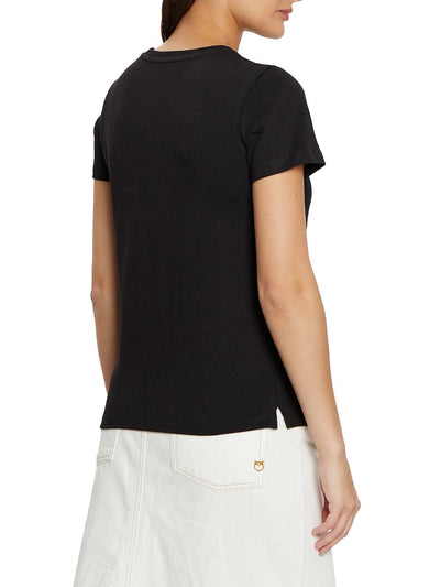 Guess T-shirt Donna W5ri19 I3z14 Python Nero