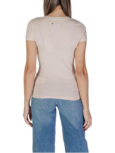 Guess T-shirt Donna W5ri22 J1314 Cheeta Rosa