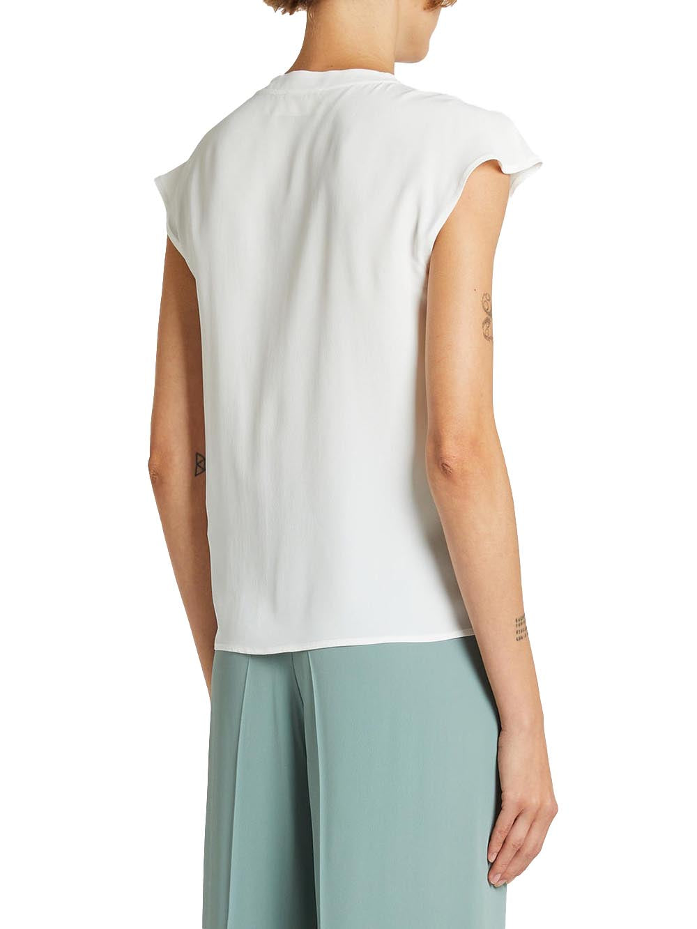 iBlues Top Donna Siepe 2517161072200 Bianco