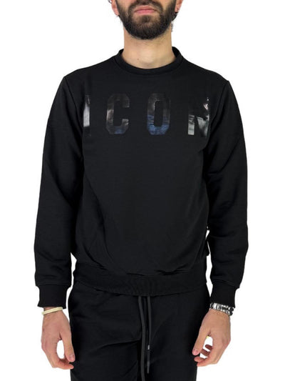 ICON Felpa Uomo Icus2s5f001 Nero nero