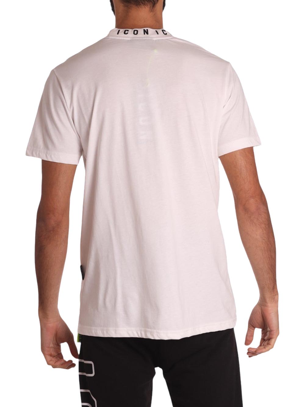 ICON T-shirt Uomo Icus2s5t002 Bianco