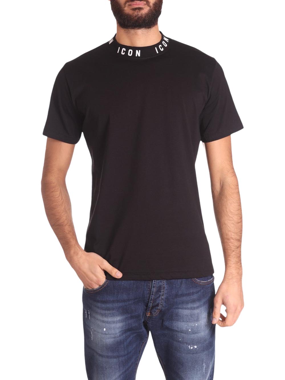 ICON T-shirt Uomo Icus2s5t002 Nero