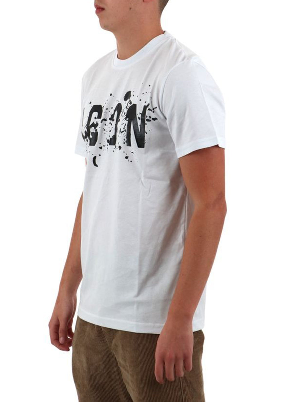 ICON T-shirt Uomo Icus2s5t017 Bianco