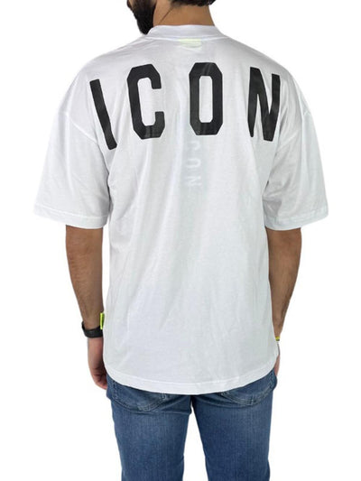 ICON T-shirt Uomo Icus2s5t049 Bianco