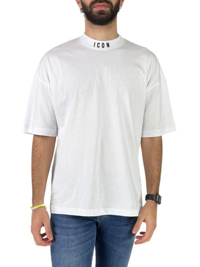 ICON T-shirt Uomo Icus2s5t049 Bianco